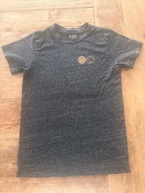 Kids' Heather Grey Tiny Whales Smile Graphic Tee